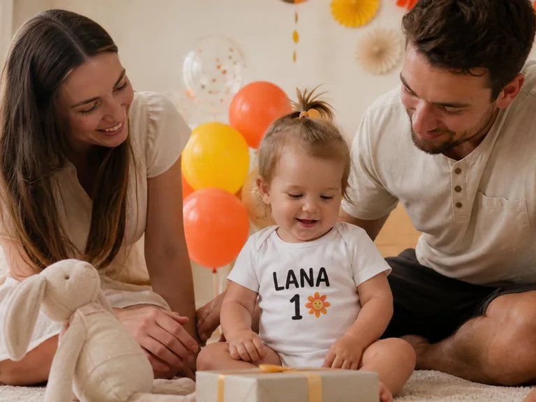 Personalizirana majica za prvi rojstni dan