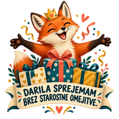 Sprejemam darila
