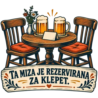 Rezervirano za klepet