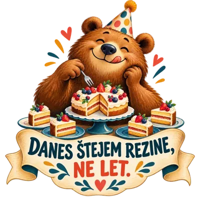 Danes štejem rezine