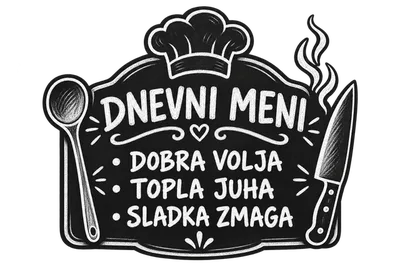 Kuharjev dnevni meni
