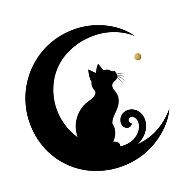 Mačka v negativni luni