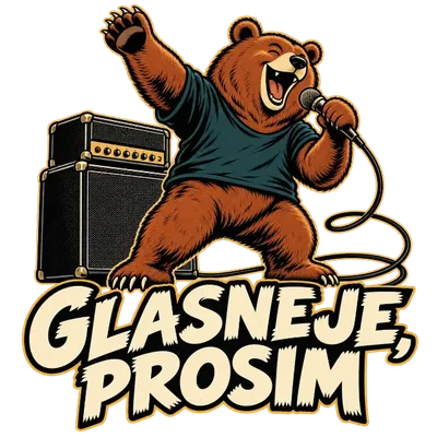 Glasneje, prosim
