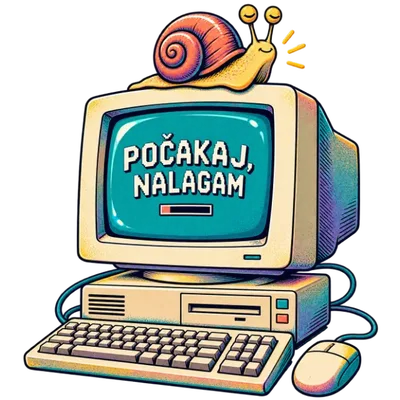 Počakaj, nalagam