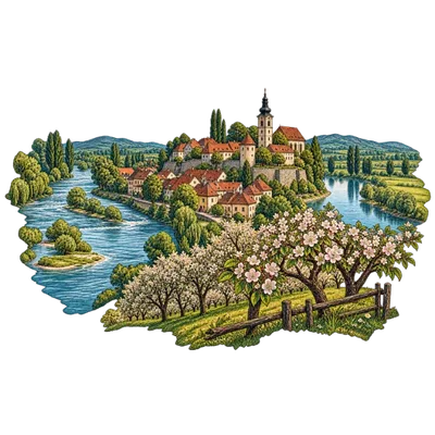 Brežice med vodami