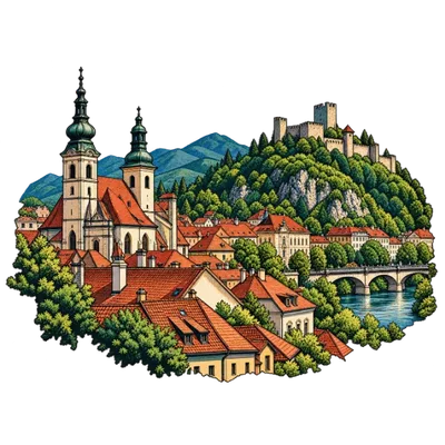 Celje pod gradom