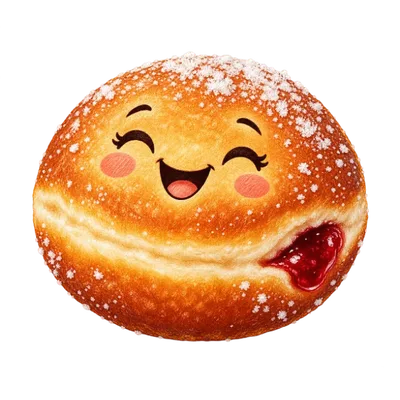 Krof z marmeladnim nasmehom