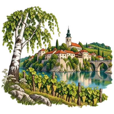 Metlika in bela breza