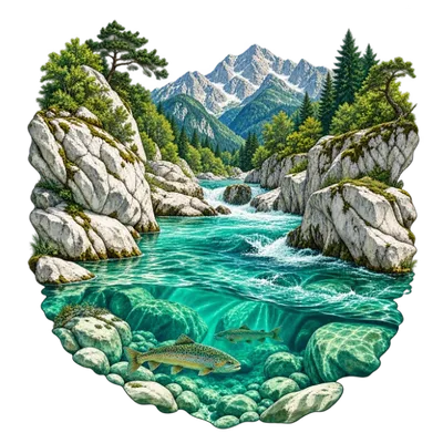 Soča, smaragdna reka