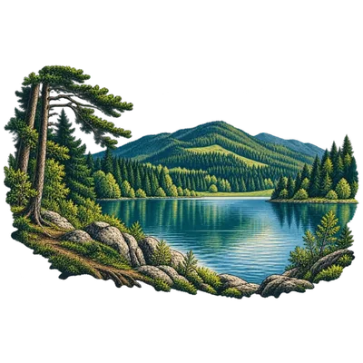 Velenje, jezero in gozd
