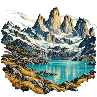 Patagonija, granit in veter