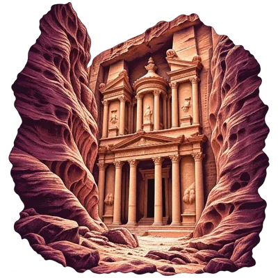 Petra, mesto v skali