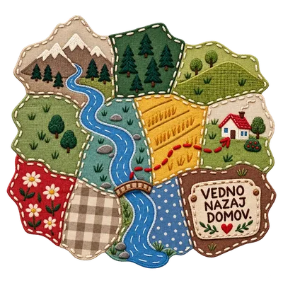 Zemljevid družinske krpanke